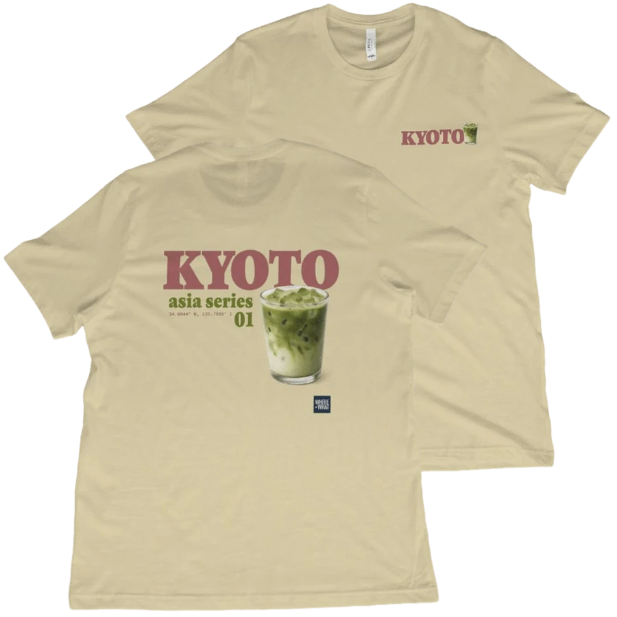 T-Shirt Natural / XS Kyoto Matcha T-Shirt (Asia Series 01)