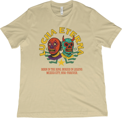 T-Shirt Natural / XS Mexico City Luchador T-Shirt