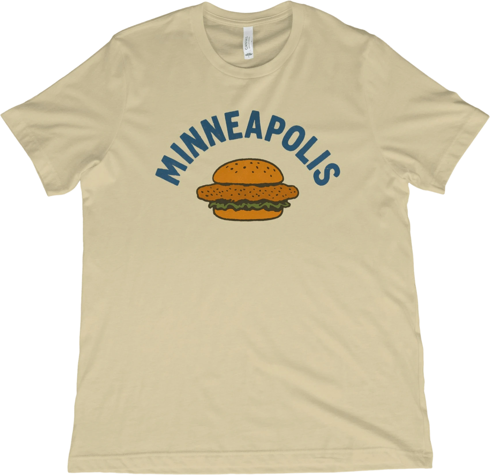 T-Shirt Natural / XS Minneapolis Walleye Sandwich T-Shirt