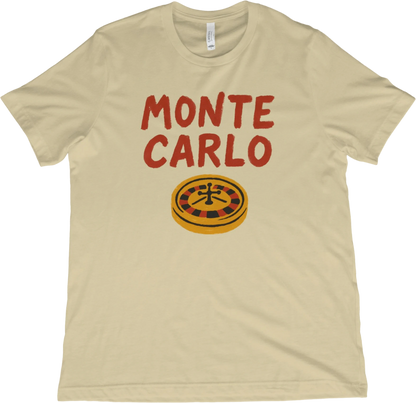 T-Shirt Natural / XS Monte Carlo Roulette T-Shirt