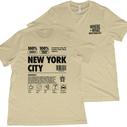 T-Shirt Natural / XS NYC Definition T-Shirt