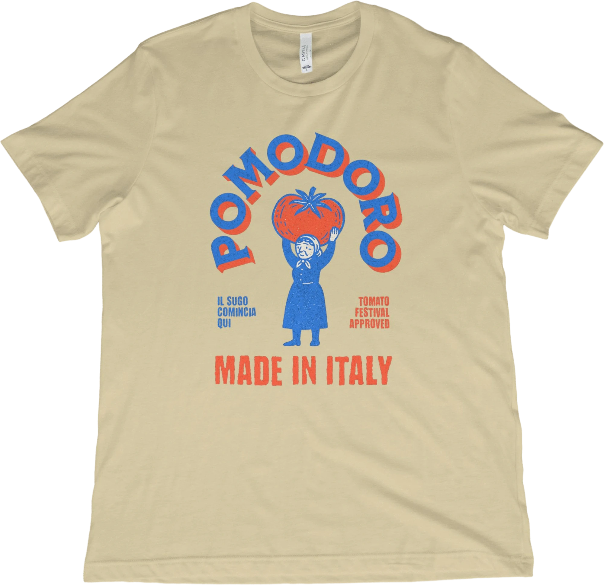 T-Shirt Natural / XS Pomodoro Nonna T-Shirt