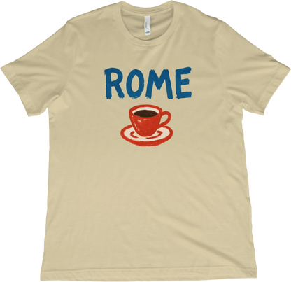T-Shirt Natural / XS Rome Espresso T-Shirt