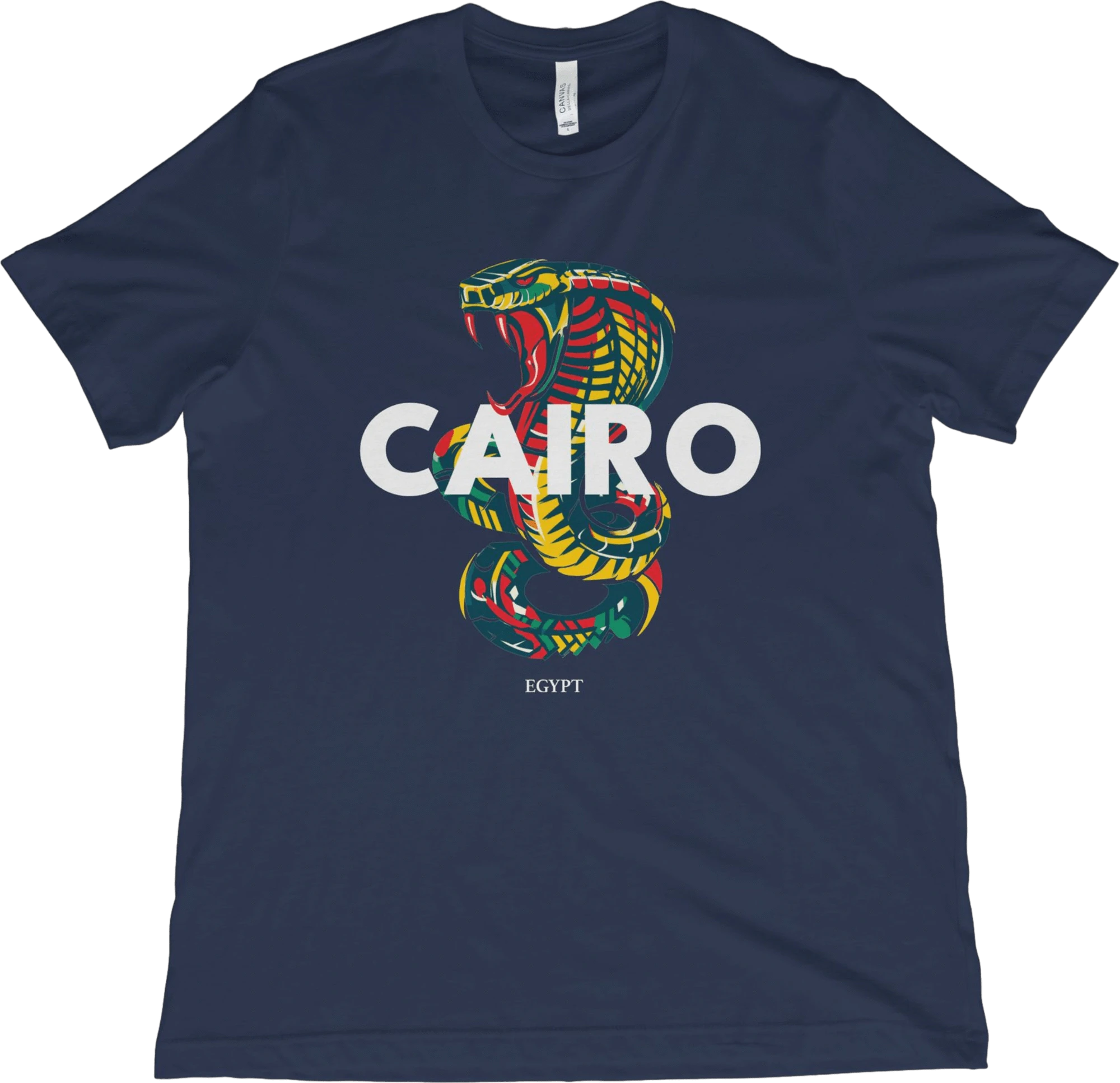 T-Shirt Navy / XS Cairo Egypt Cobra T-Shirt