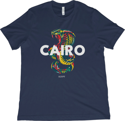 T-Shirt Navy / XS Cairo Egypt Cobra T-Shirt