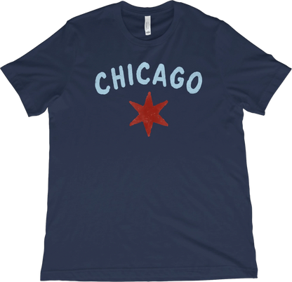 T-Shirt Navy / XS Chicago Star T-Shirt