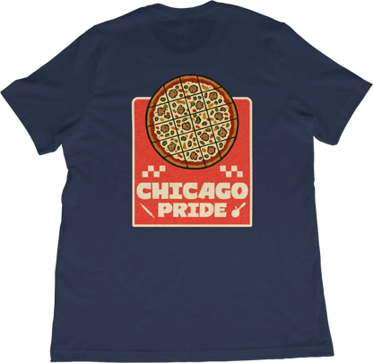 T-Shirt Navy / XS Chicago Tavern Pizza T-Shirt