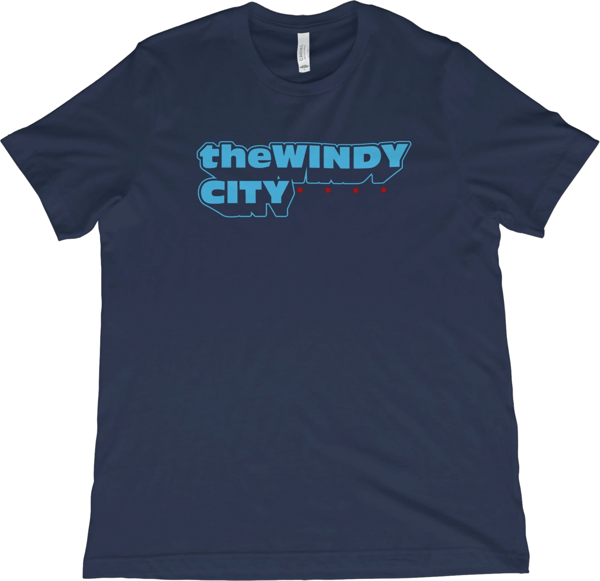 T-Shirt Navy / XS Chicago The Windy City T-Shirt