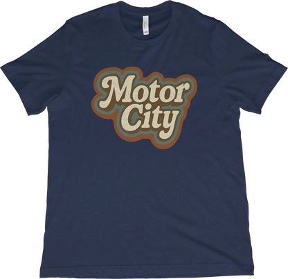 T-Shirt Navy / XS Detroit Motor City T-Shirt