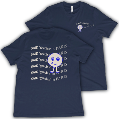 T-Shirt Navy / XS Gracias in Paris T-Shirt