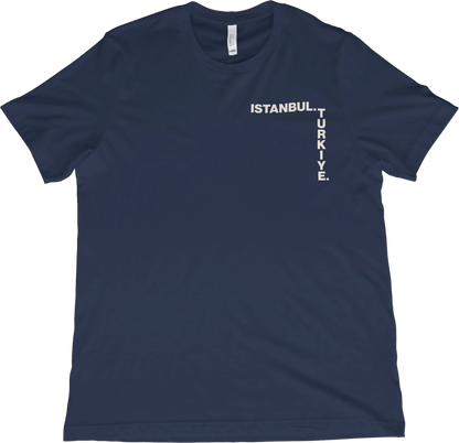 T-Shirt Navy / XS Istanbul Skyline T-Shirt – Türkiye Inspired Travel Tee