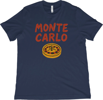 T-Shirt Navy / XS Monte Carlo Roulette T-Shirt
