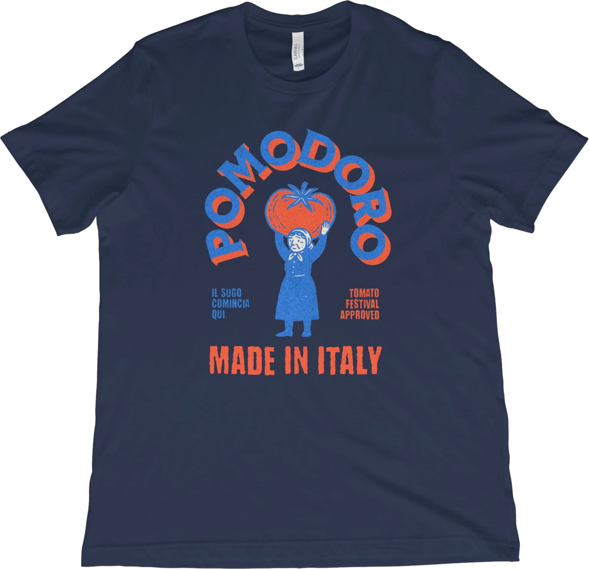 T-Shirt Navy / XS Pomodoro Nonna T-Shirt