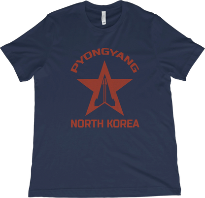 T-Shirt Navy / XS Pyongyang North Korea T-Shirt