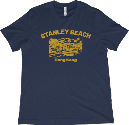 T-Shirt Navy / XS Stanley Beach Hong Kong T-Shirt