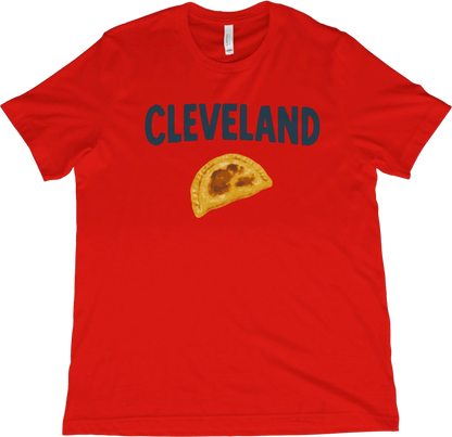 T-Shirt Red / XS Cleveland Pierogi T-Shirt