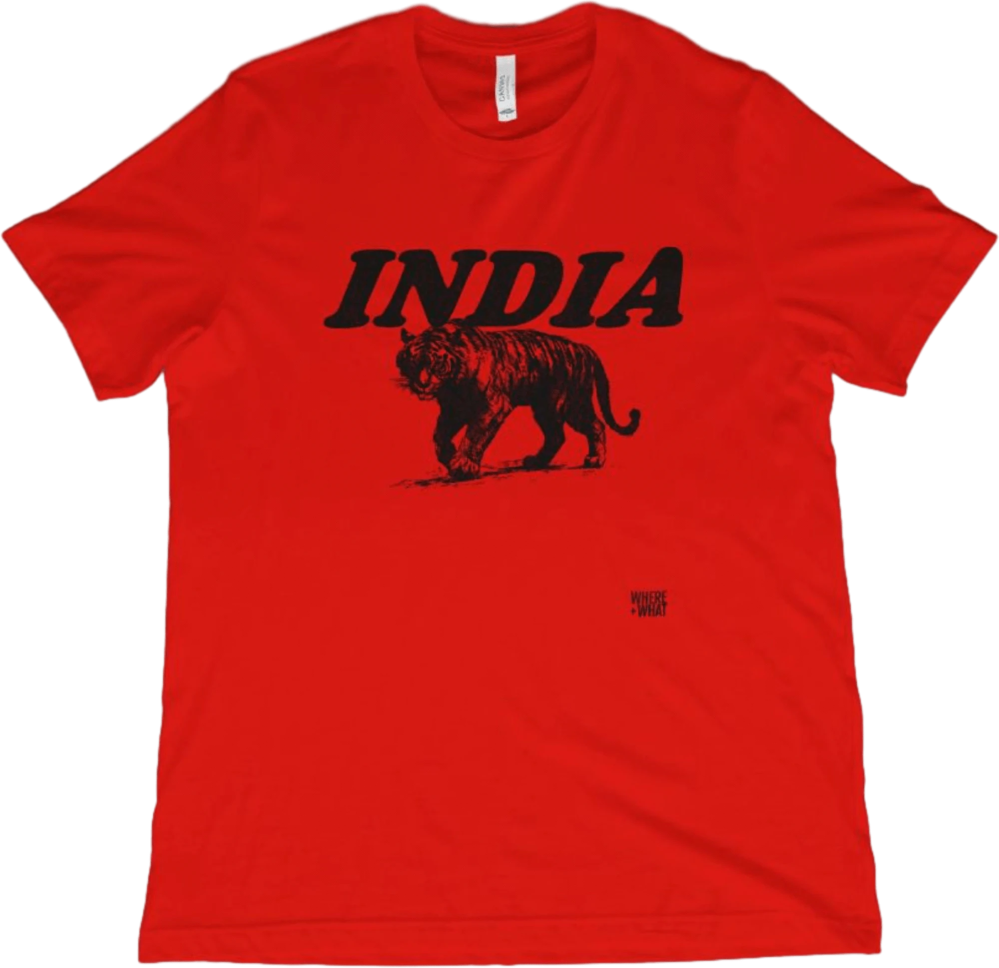 T-Shirt Red / XS India Bengal Tiger T-Shirt