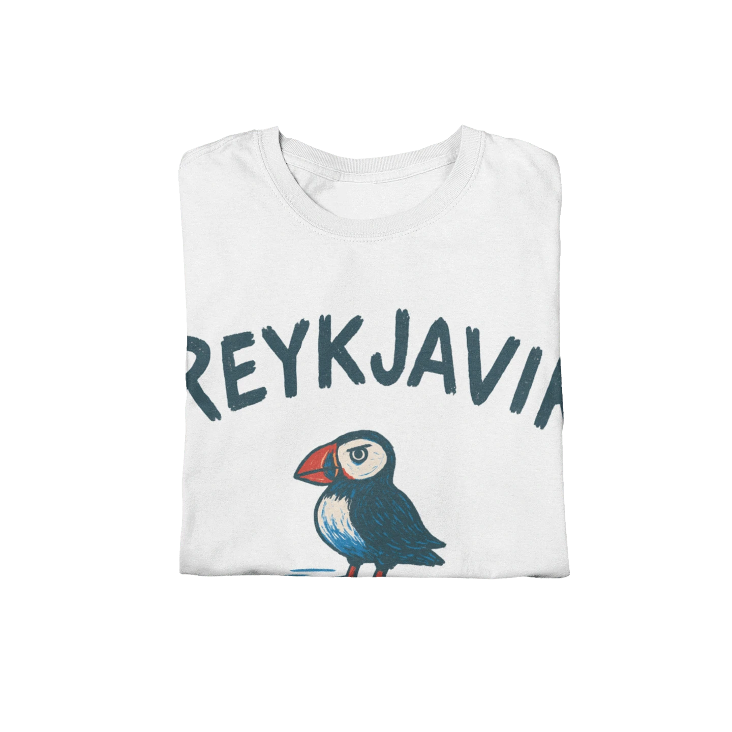 T-Shirt Reykjavik Iceland Puffin T-Shirt
