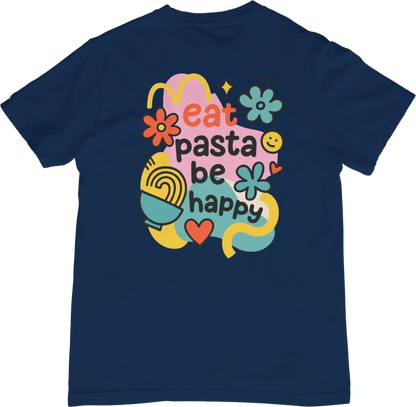 T-Shirt True Navy / S Italy Eat Pasta T-Shirt