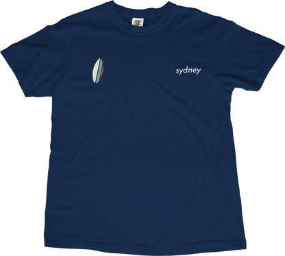 T-Shirt True Navy / S Sydney Surfboard T-Shirt