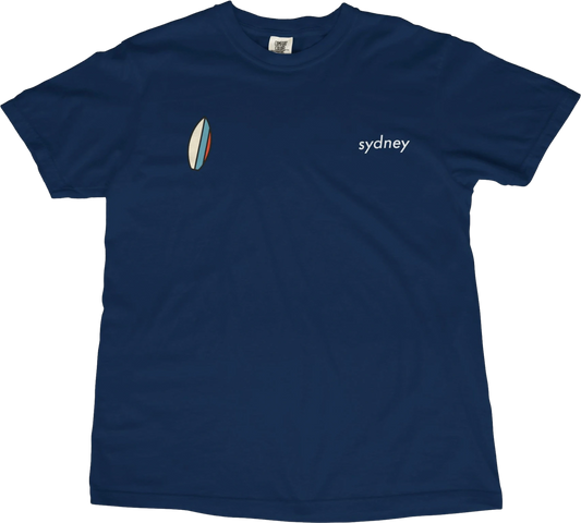 T-Shirt True Navy / S Sydney Surfboard T-Shirt