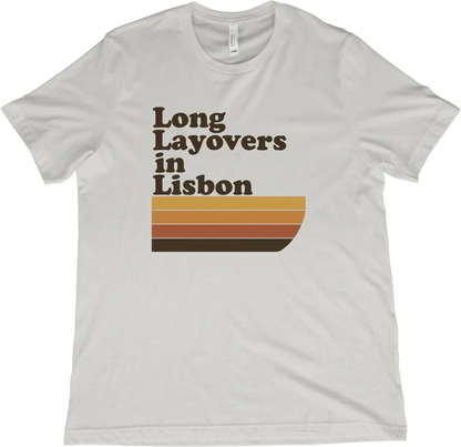 T-Shirt Vintage White / XS Long Layovers in Lisbon T-Shirt