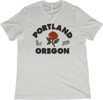 T-Shirt Vintage White / XS Portland City of Roses T-Shirt