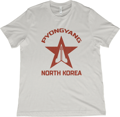 T-Shirt Vintage White / XS Pyongyang North Korea T-Shirt