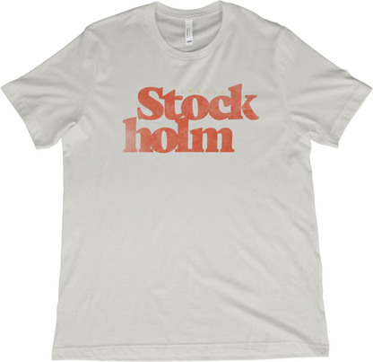 T-Shirt Vintage White / XS Stockholm Sweden T-Shirt