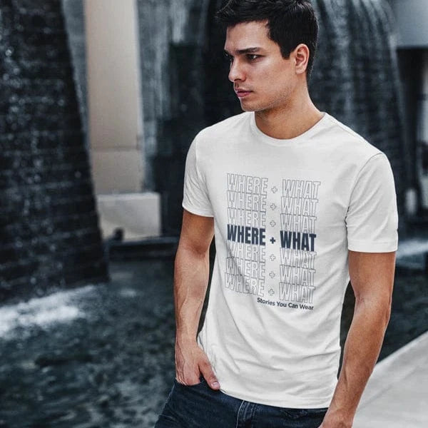 T-Shirt Where + What T-Shirt - Stories You Can Wear