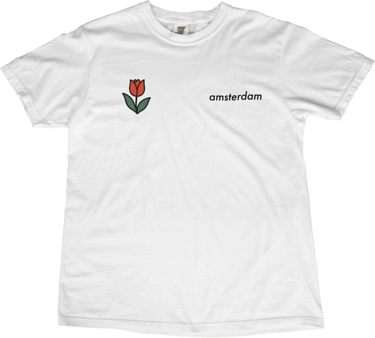 T-Shirt White / S Amsterdam Tulip T-Shirt
