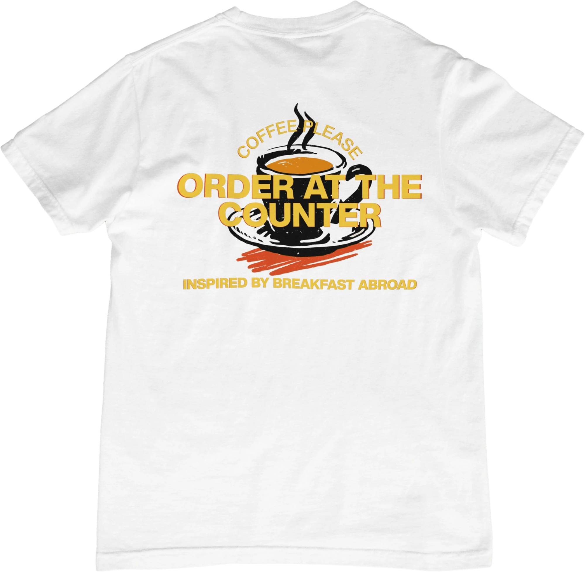 T-Shirt White / S Order at the Counter T-Shirt