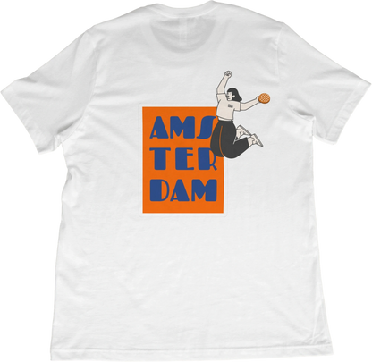 T-Shirt White / XS Amsterdam Stroopwafel T-Shirt