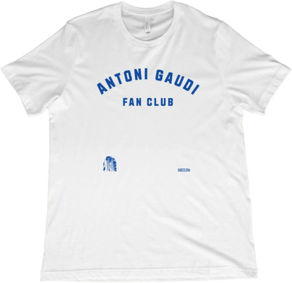 T-Shirt White / XS Antoni Gaudi Fan Club T-Shirt