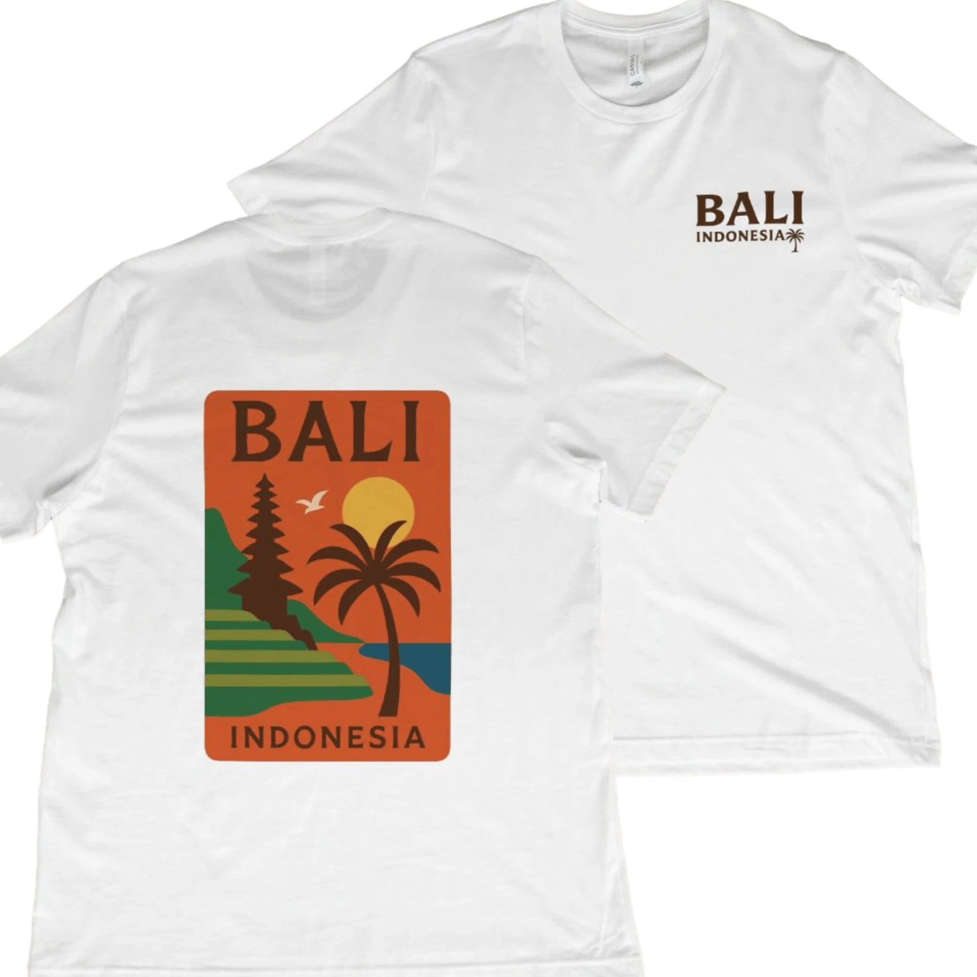 T-Shirt White / XS Bali Indonesia T-Shirt