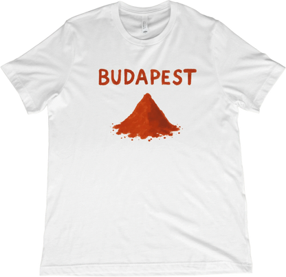 T-Shirt White / XS Budapest Hungary Paprika T-Shirt