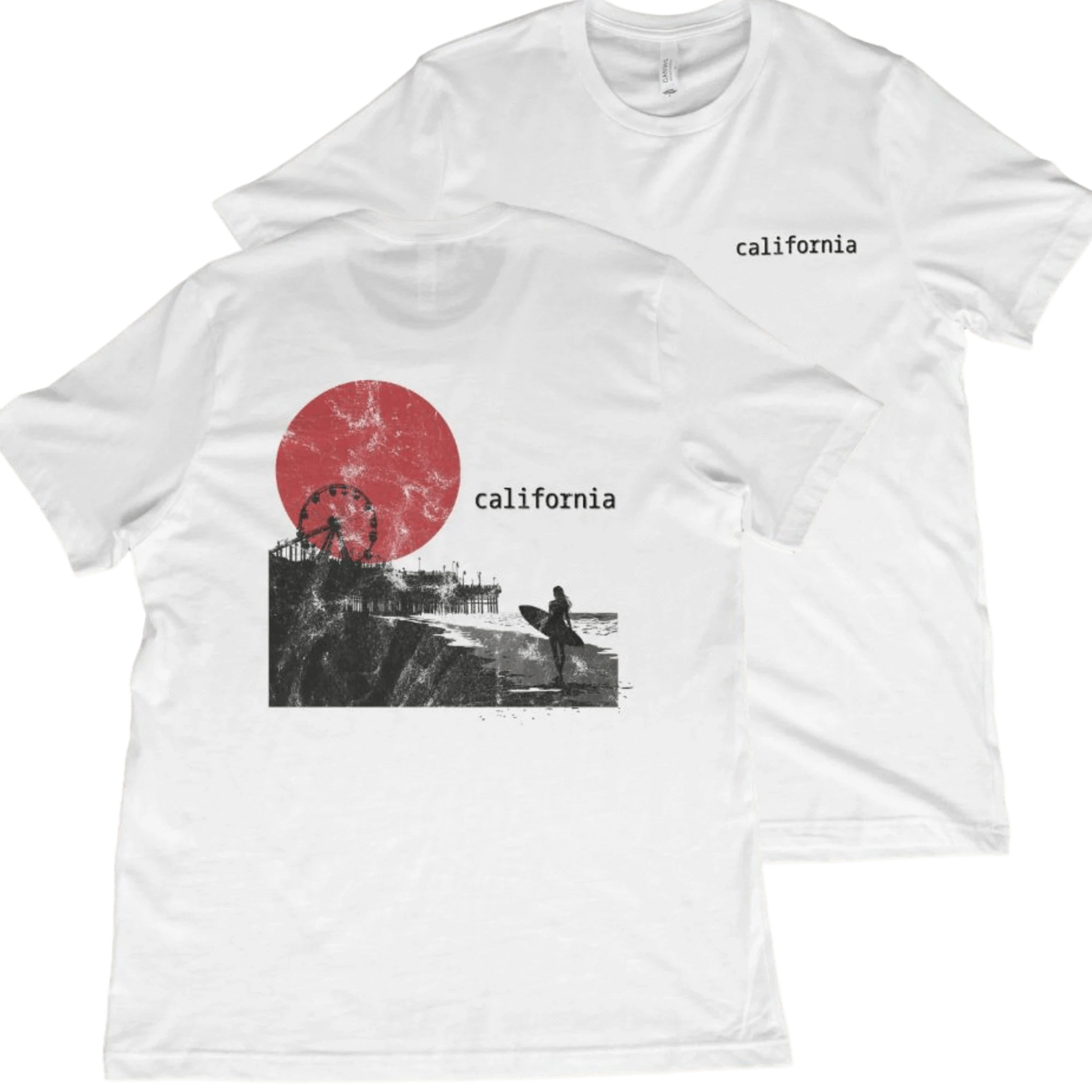 T-Shirt White / XS California Beach T-Shirt