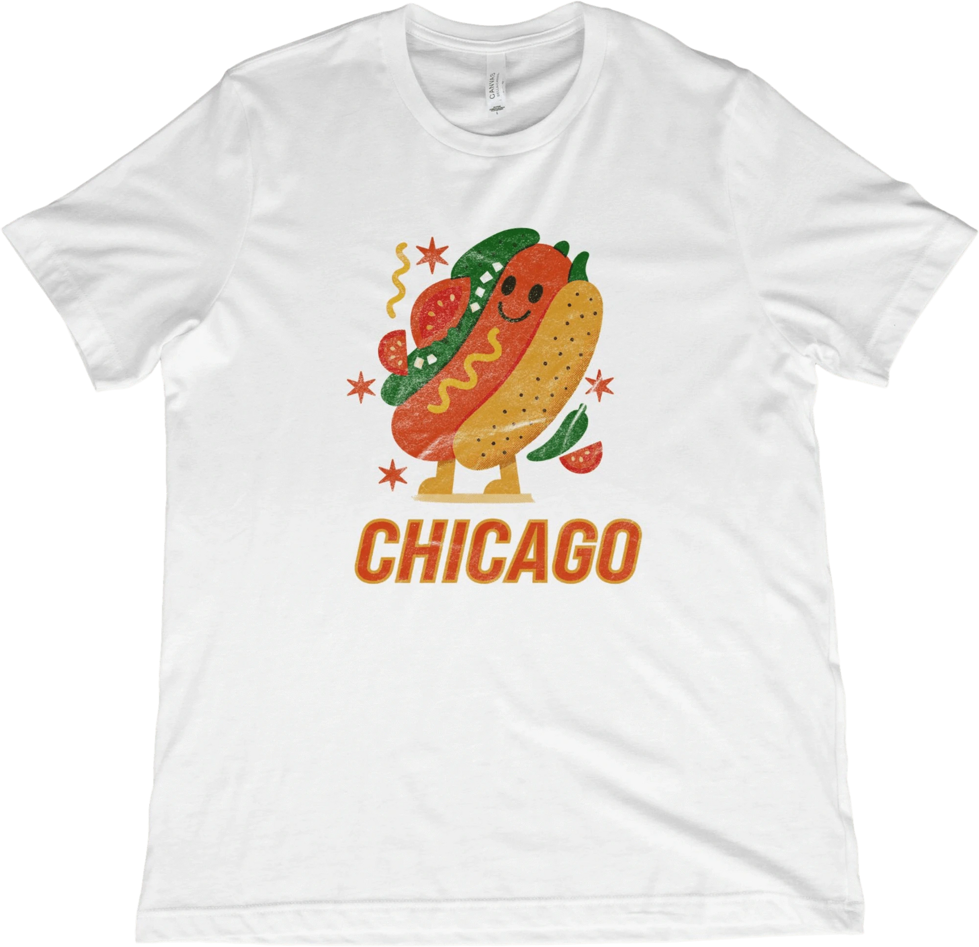 T-Shirt White / XS Chicago Dog T-Shirt