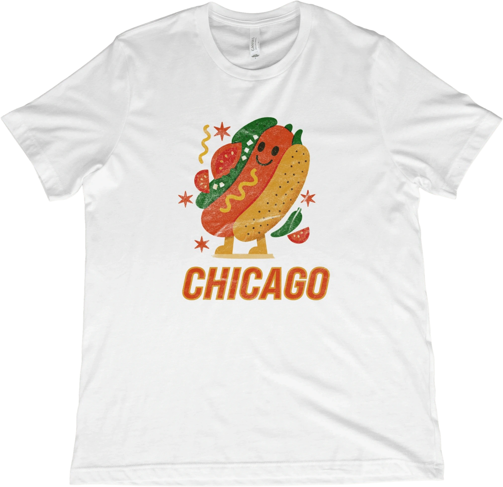T-Shirt White / XS Chicago Dog T-Shirt