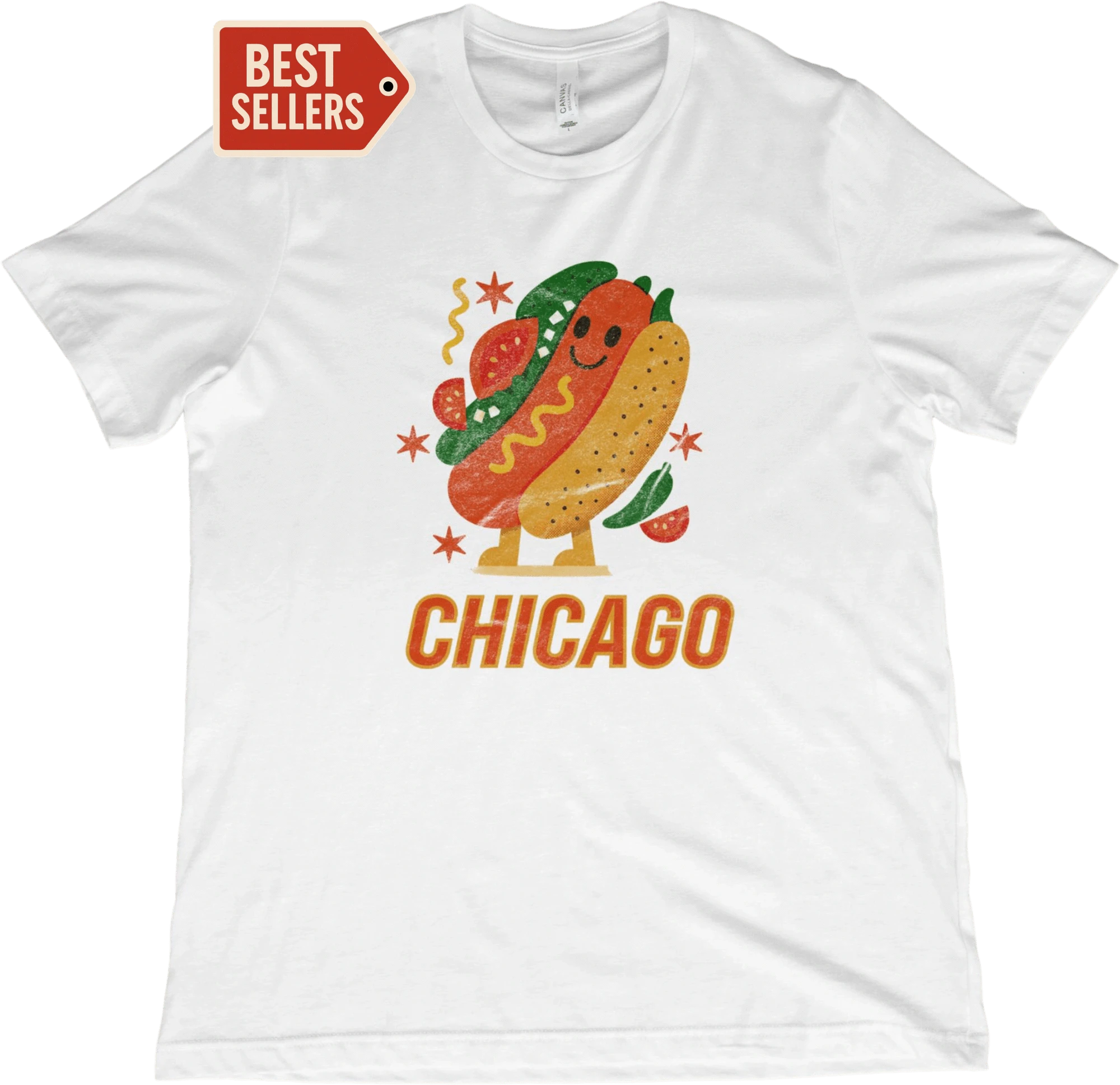 T-Shirt White / XS Chicago Dog T-Shirt