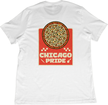 T-Shirt White / XS Chicago Tavern Pizza T-Shirt