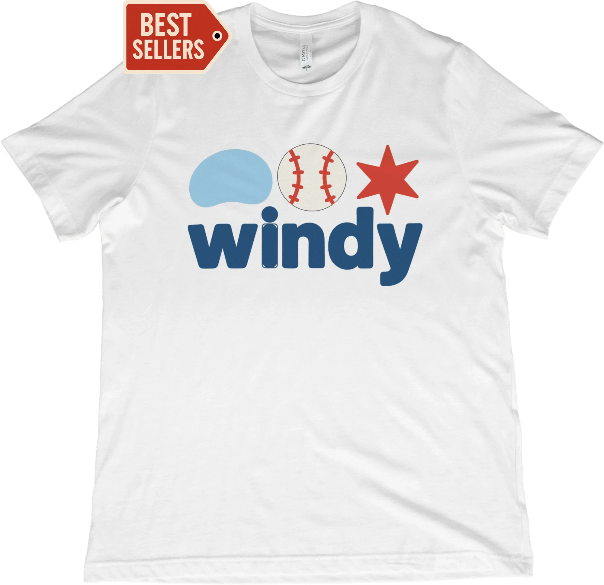 T-Shirt White / XS Chicago Windy T-Shirt