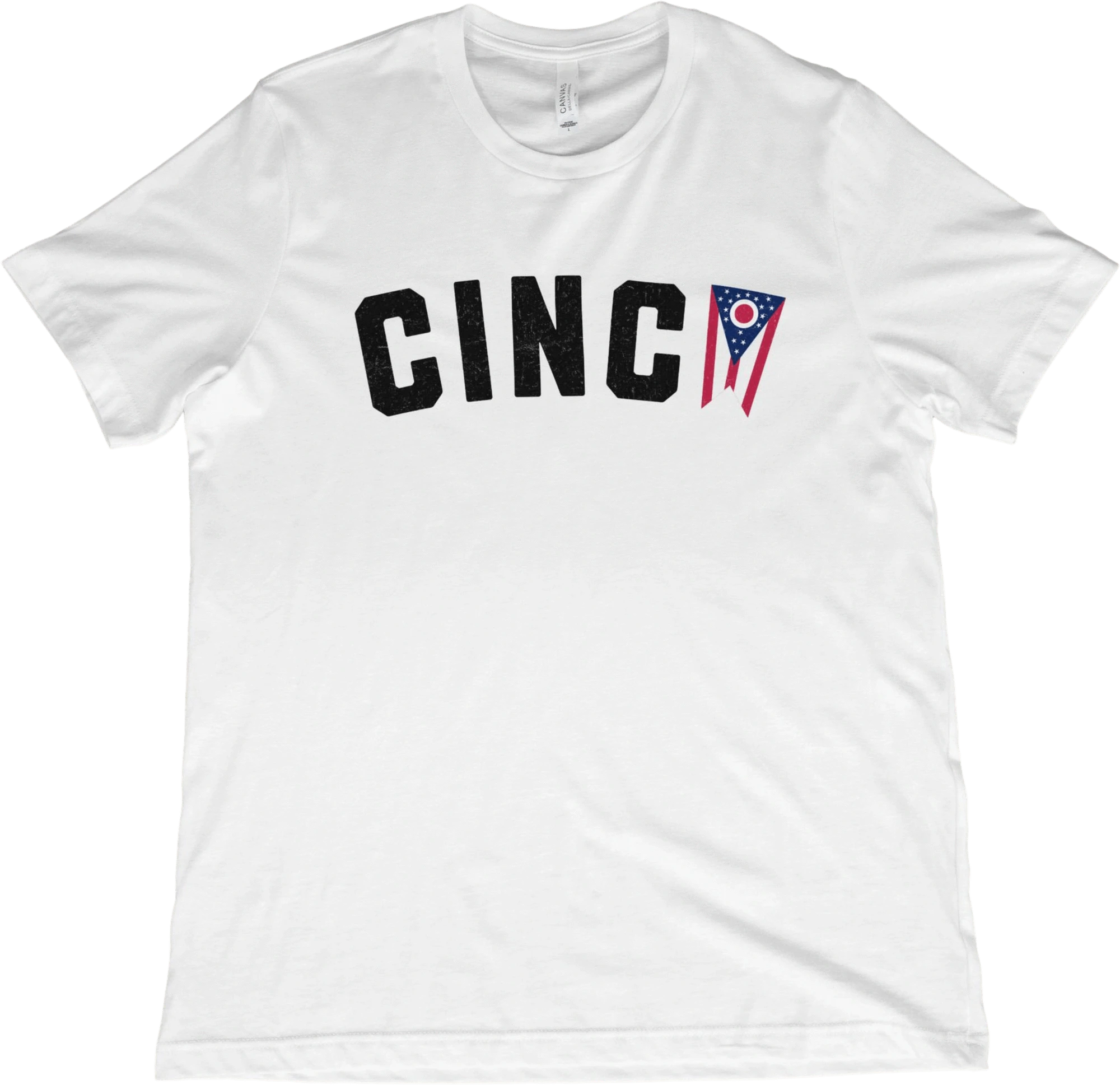 T-Shirt White / XS Cincy Ohio Flag T-Shirt