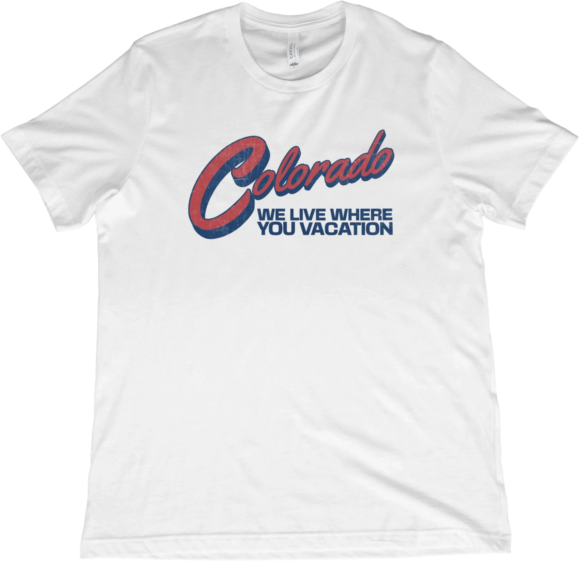 T-Shirt White / XS Colorado Vacation T-Shirt
