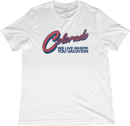 T-Shirt White / XS Colorado Vacation T-Shirt
