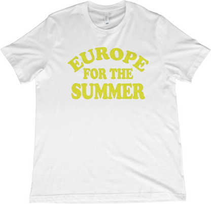 T-Shirt White / XS Europe Summer T-Shirt