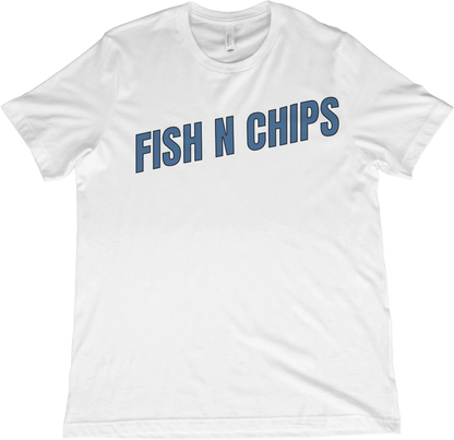 T-Shirt White / XS Fish N Chips T-Shirt