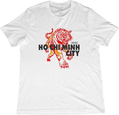 T-Shirt White / XS Ho Chi Minh City Vietnam Tiger T-Shirt
