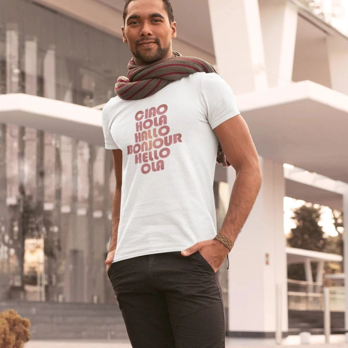 T-Shirt White / XS Hola Halo T-Shirt