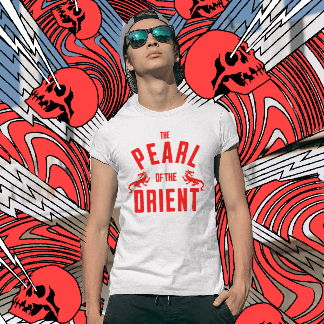 T-Shirt White / XS Hong Kong T-Shirt - The Pearl of the Orient